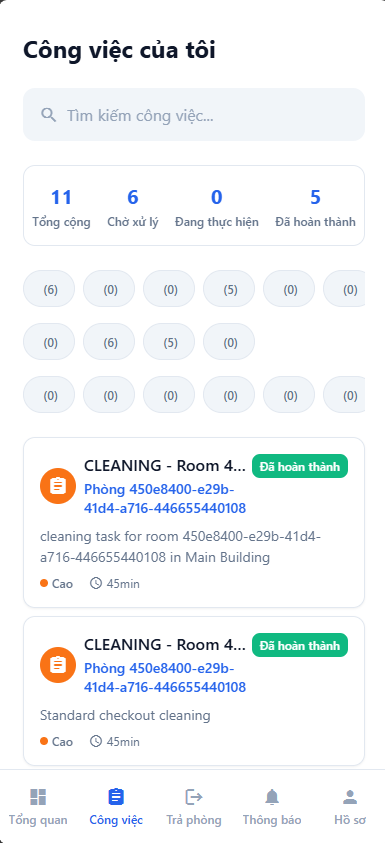 Tasks List